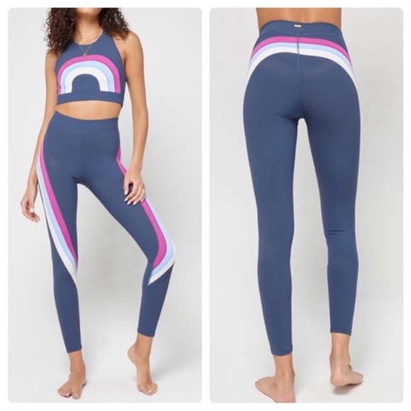 NWOT L*Space Chasing Rainbows Legging Sz S - Picture 1 of 11